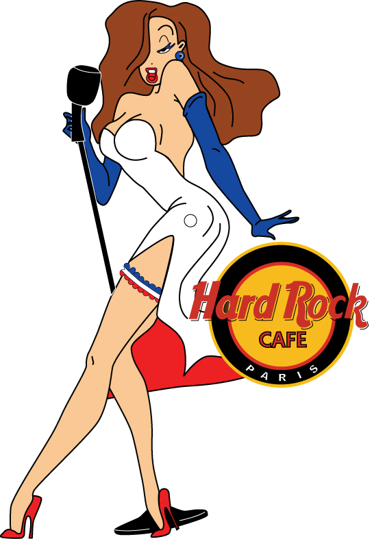 Hard Rock Cafe Pin Up 2